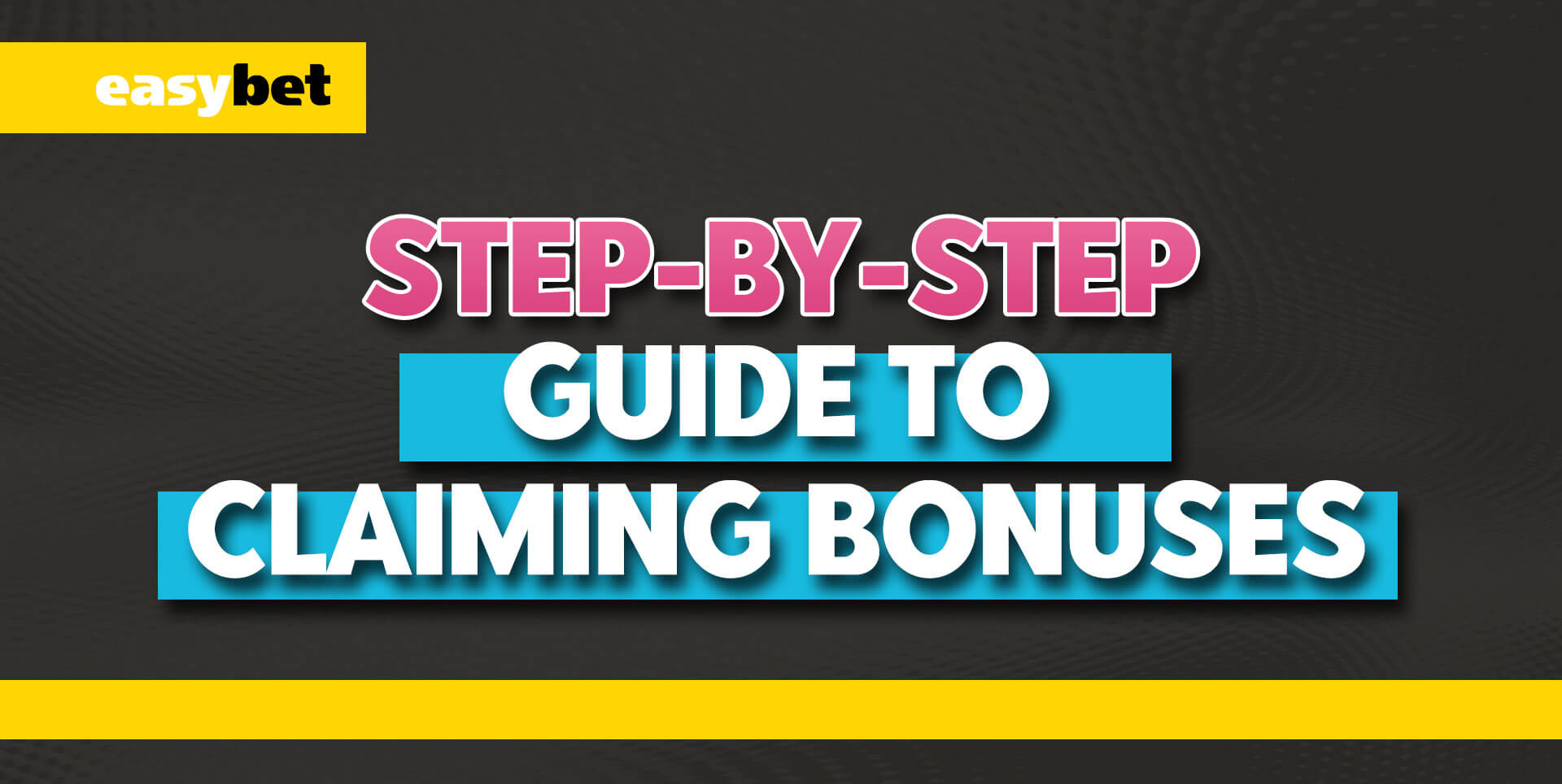 Step-by-step guide to claiming Easybet bonuses using promo codes.