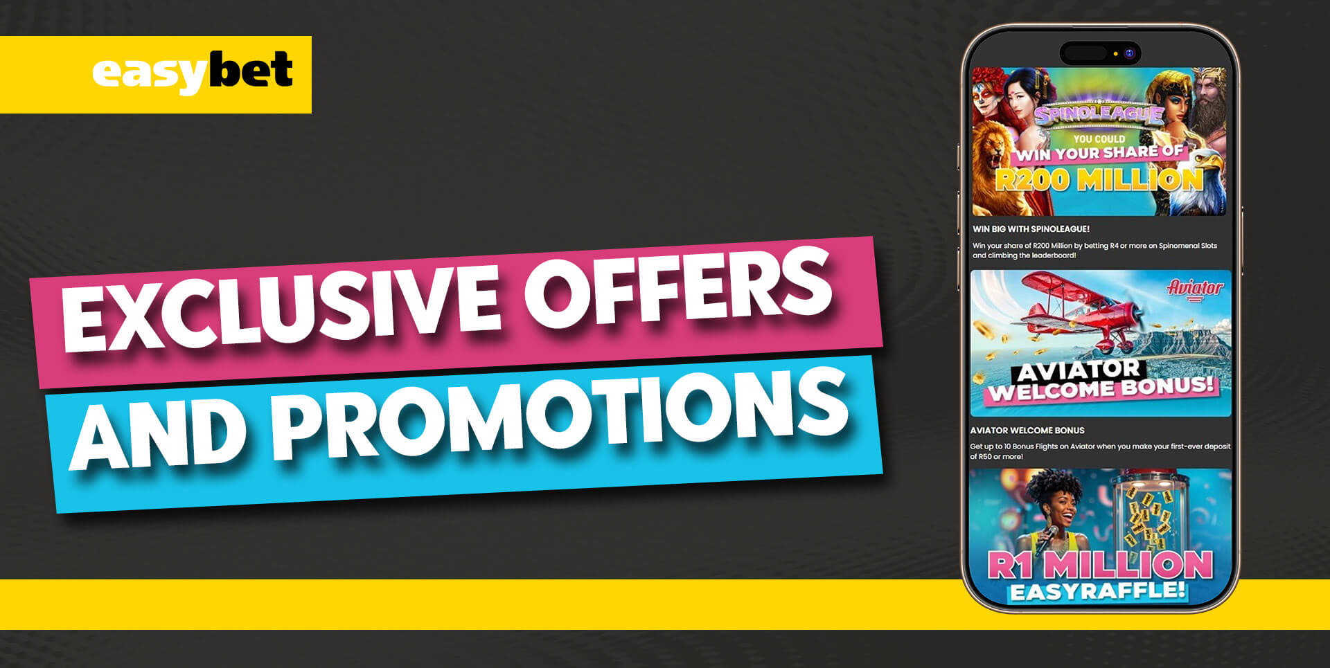 Easybet exclusive bonus offers overview