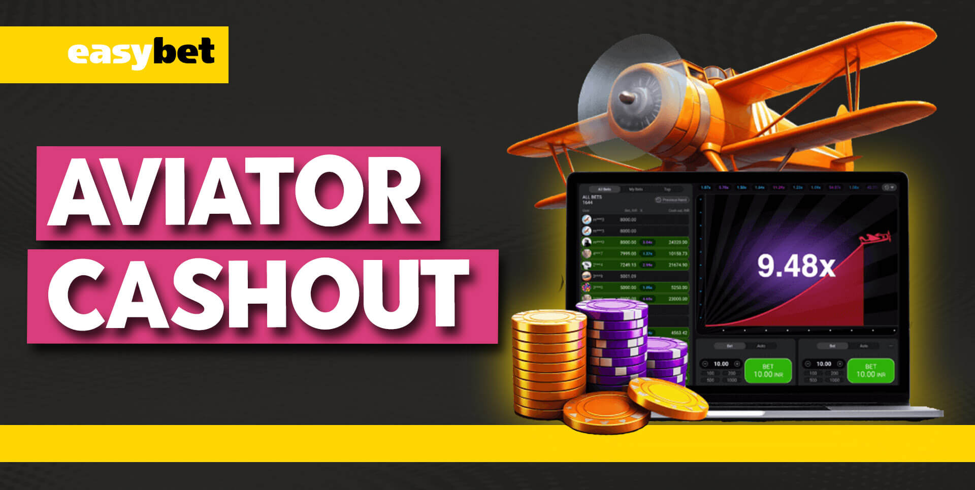 Easybet Aviator cash-out moment - withdrawal strategy